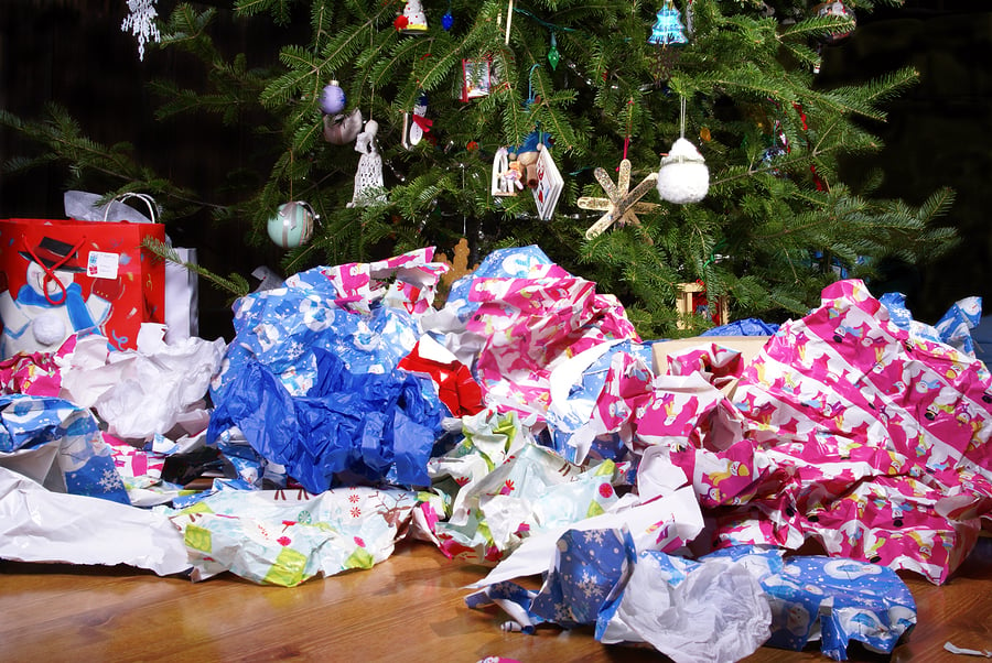 recycle your holiday trash this year