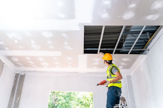 Stipple Ceiling Repair